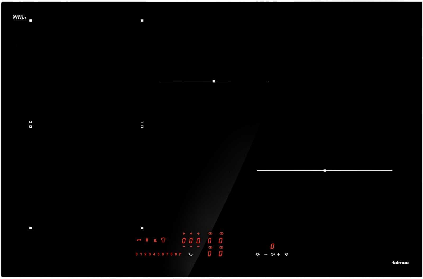 product image - Варочная поверхность индукционная Falmec P01F7851.00#ZZZN400F