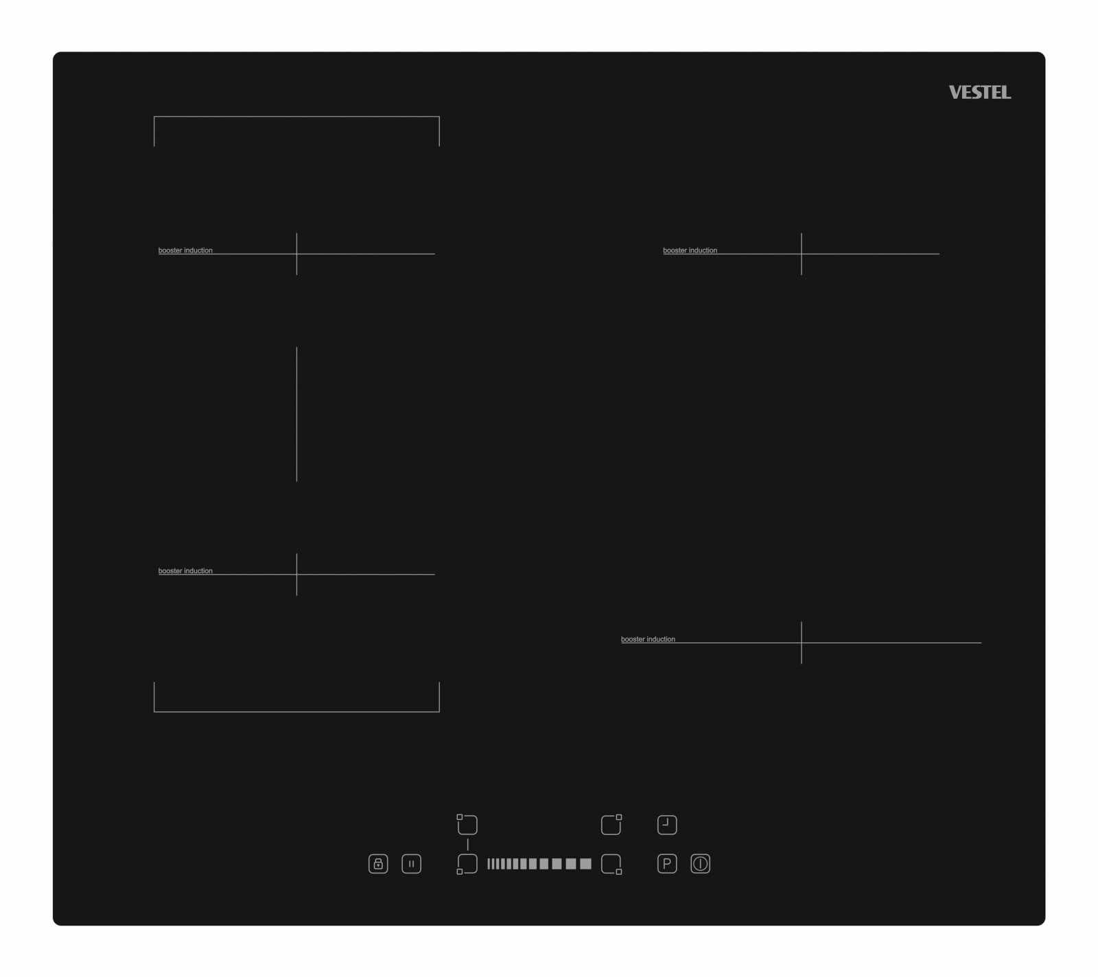 product image - Варочная поверхность индукционная Vestel AOB-6420